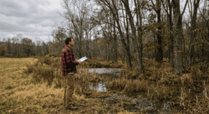 A licensed NY forester explains when DEC wetland permits and local town rules apply before you clear land — and how to find out for sure